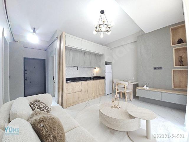 Denizli Albayrağa yakın konumda satılık 1+1 eşyalı ve eşyasız suit sıfır daireler
