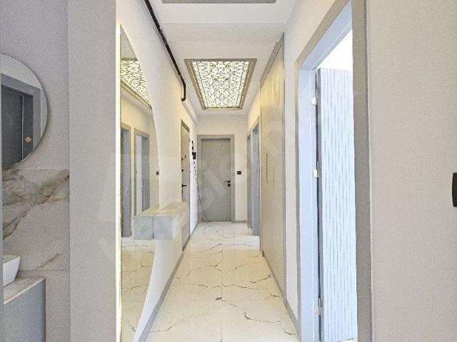 Denizli şemikler de 2+1 120 m2 bahçe katı lüks satılık fırsat daire