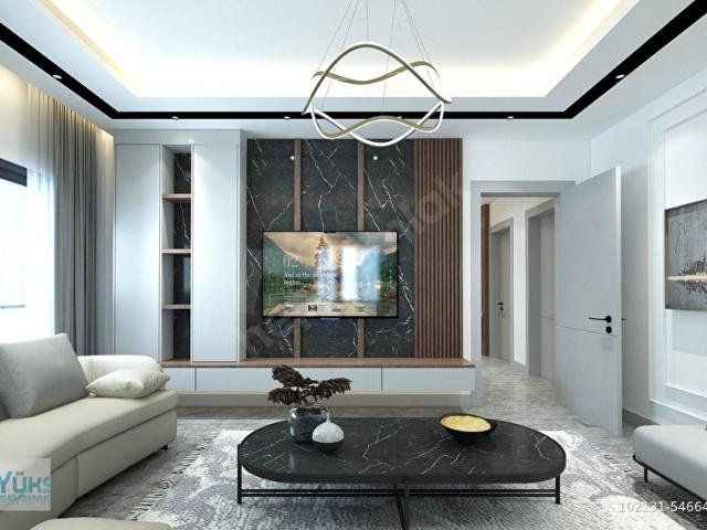 Denizli hallaçlar mahallesinde 2+1 120 m2 lüks işçilikte satılık daireler