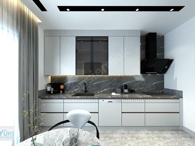 Denizli hallaçlar mahallesinde 2+1 120 m2 lüks işçilikte satılık daireler