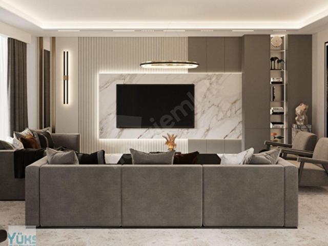 Denizli servergazi de dağ manzaralı 230 m2 5+1 ultra lüks anahtar teslim satılık villa
