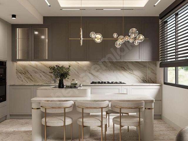 Denizli servergazi de dağ manzaralı 230 m2 5+1 ultra lüks natamam satılık villa