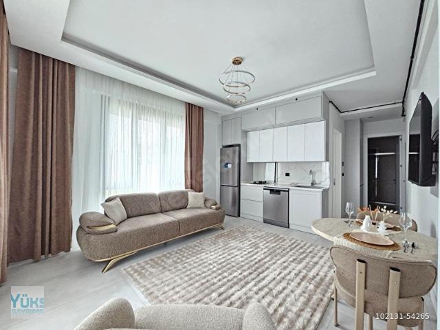 Denizli Yenişafak ta satılık 1+1 50 m2 mükemmel konumda kaçırılmayacak eşyalı satılık fırsat apart