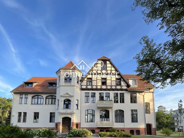 Denkmalgeschützte 4 Zimmer Wohnung in der Villa Sachs, nahe Lehnitzsee
