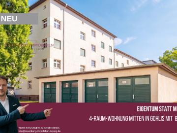 Denkmalgeschützte 4 Zimmer Wohnung in gefragter Lage