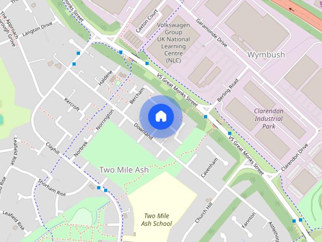 Denmead, Two Mile Ash, Milton Keynes