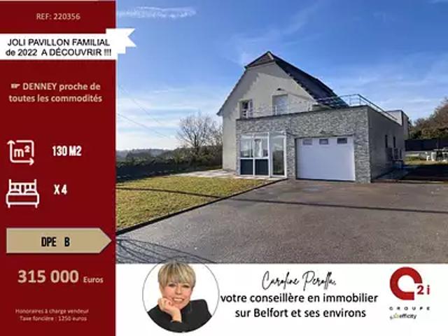 Denney 90160 Achat / Vente maison 6 pièces t6 terrasse