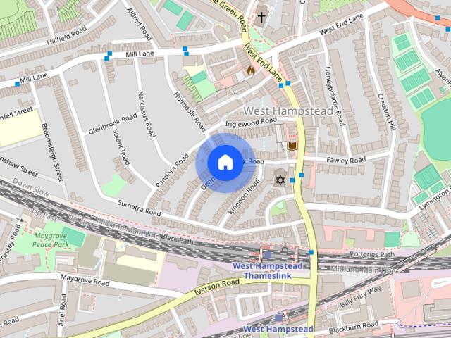 Dennington Park Road, West Hampstead NW6