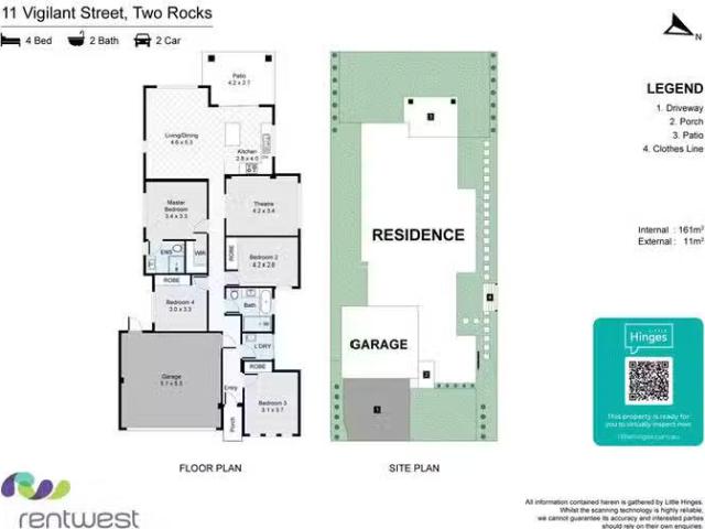 Charming 11 Vigilant Street, Two Rocks, WA 6037