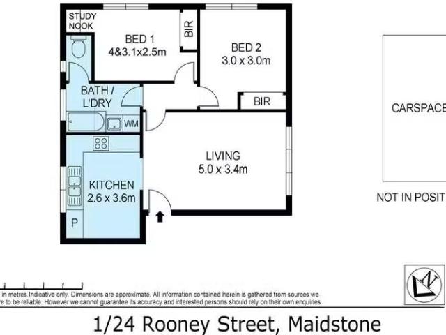Charming 1/24 Rooney Street, Maidstone VIC 3012