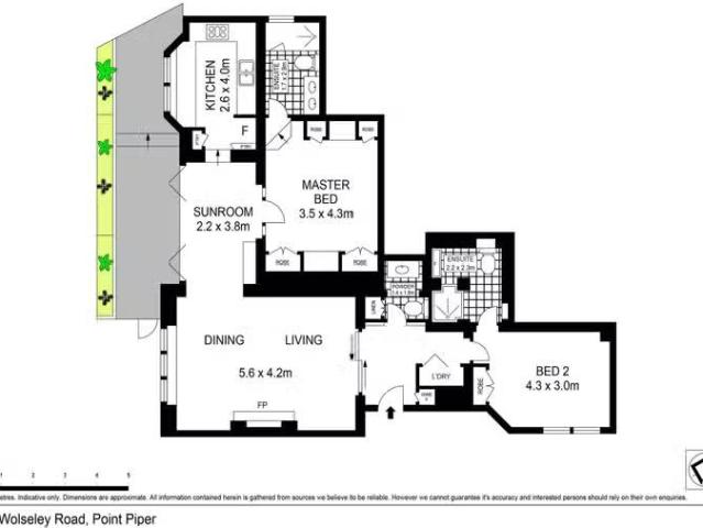 Rental! 2/59 61 Wolseley Road, Point Piper NSW 2027