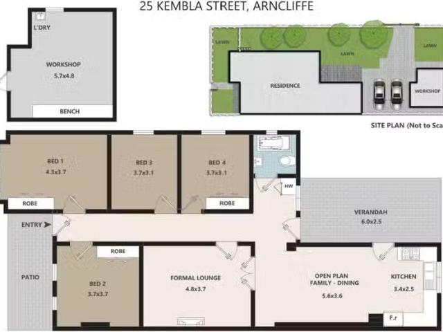 Unique 25 Kembla Street, Arncliffe NSW 2205