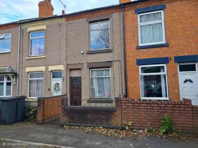 Cozy 2 bedroom house for rent in Coventry Road, Bedworth, Warw.