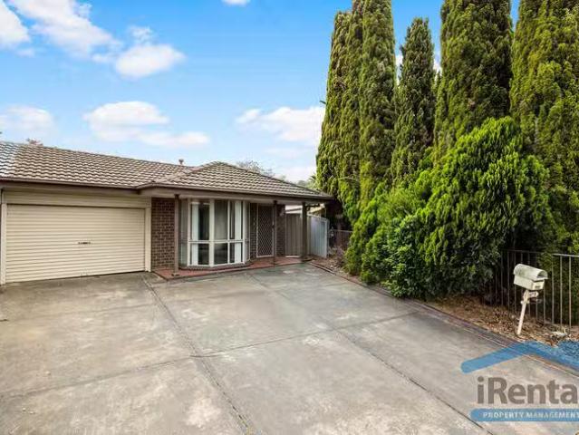Just in! 3 BR 47B Damian Drive, Salisbury Heights, SA 5109