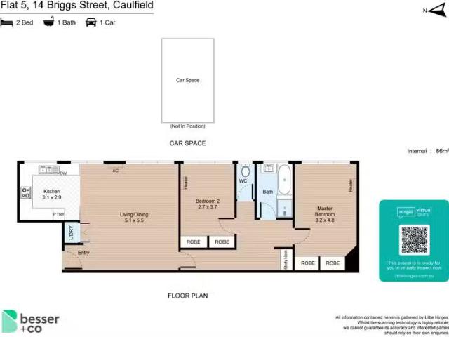 Unique 5/14 Briggs Street, Caulfield VIC 3162