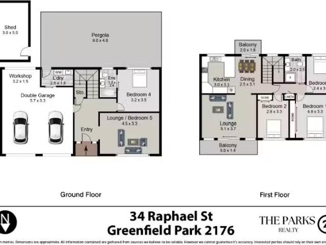 Unique 5 BR 34 Raphael Street, Greenfield Park House for rent.
