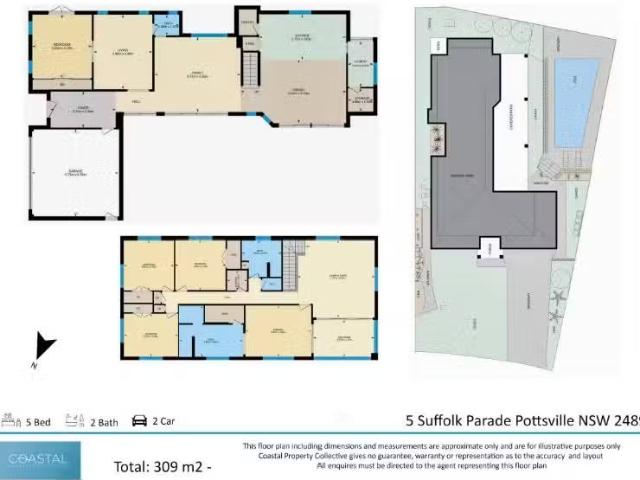 Charming 5 BR 5 Suffolk Parade, Pottsville House for rent Lis.
