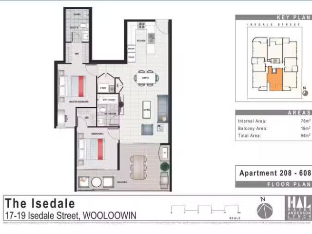 Charming 608/19 Isedale Street, Wooloowin QLD 4030