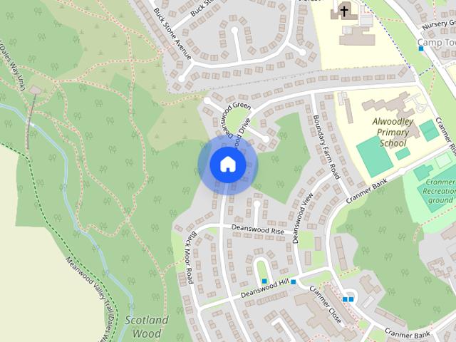 Deanswood Drive, Leeds, West Yorkshire, UK, LS17