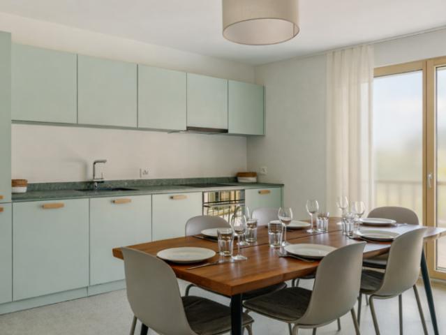 Découvrez le projet Concept B.180 Appartement neuf de 3.5 pièces avec loggia et terrasse