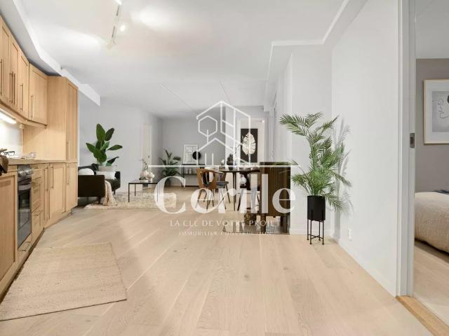 T2 en rez de jardin avec terrasse et jardin privatif 50m² Marseille 9ème