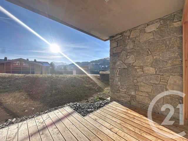 Découvrez votre superbe appartement neuf, skis aux pieds, à. 71m² Les Gets