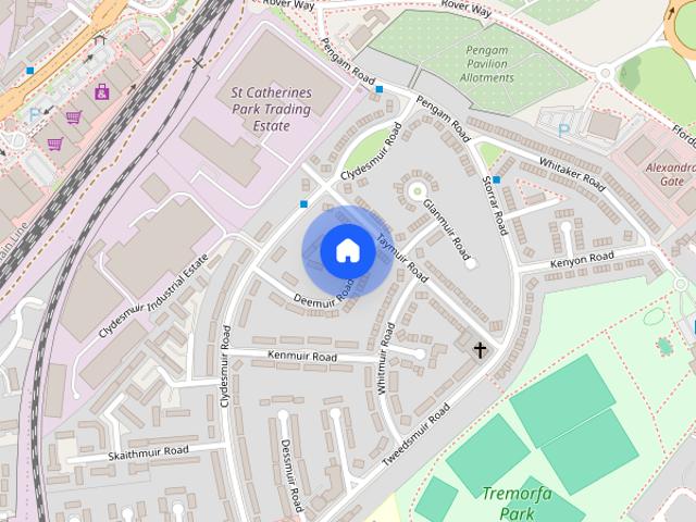 Deemuir Square, Tremorfa