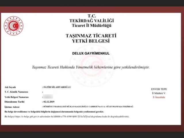 Delux'den Atatürk Mah.'de Merkezi Konumda Önü Açık Sıfır Lux 2+1