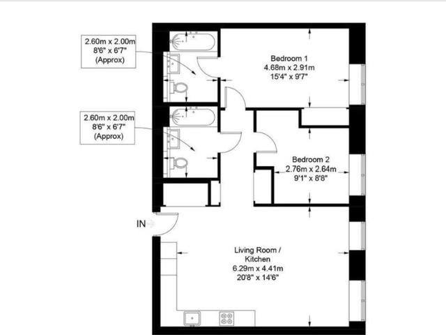 Delamarre House, Parkview Avenue NW2, 2 bed flat to rent, £2,800 pcm | PrimeLocation