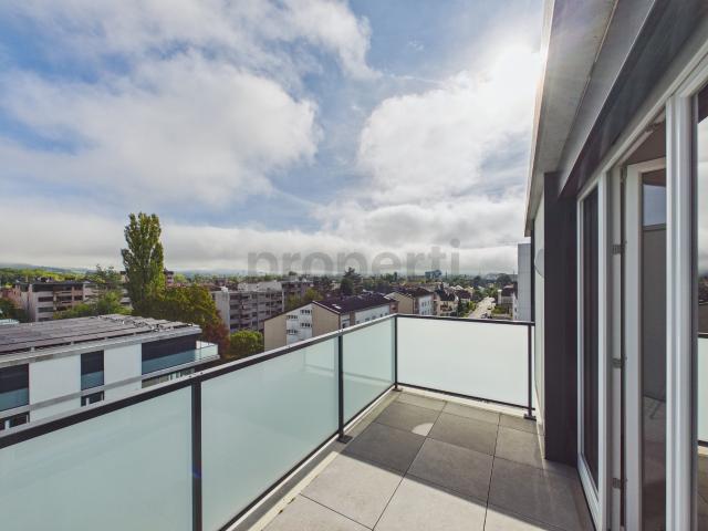 Delémont: 2,5 pièces Minergie P central, vue panoramique et au bord de la rivière | Delémont: 2,5 Zimmer Wohnung Minergie P zentral, Panoramablick und direkt am Fluss