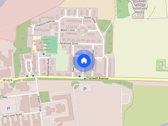 Delhi Square, Cranwell