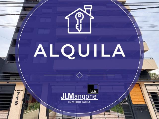 Depto 2 ambientes con balcon y cochera