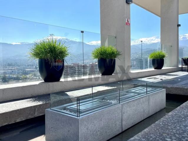 Depto 2d+2b, vista panorámica, terraza, las condes | 1 dormitorios por 8900.00 en Lo Barnechea