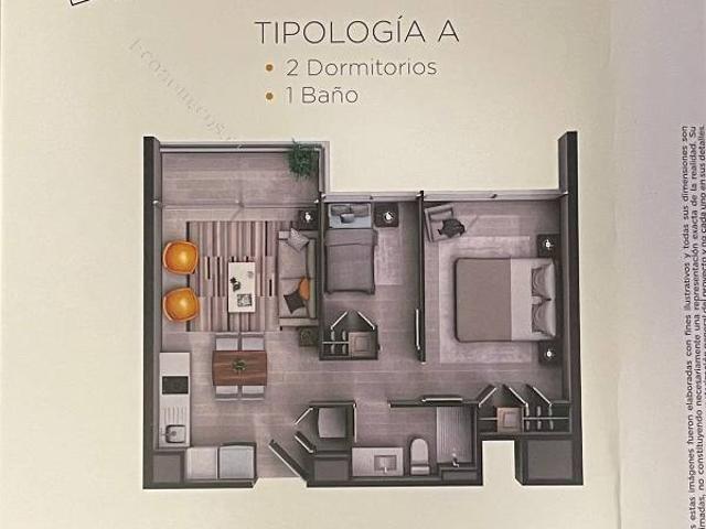 Depto 2D disponibilidad inmediata!