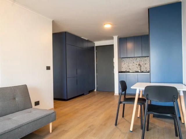 Depto amoblado 2d2b nuevo en las condes sur
