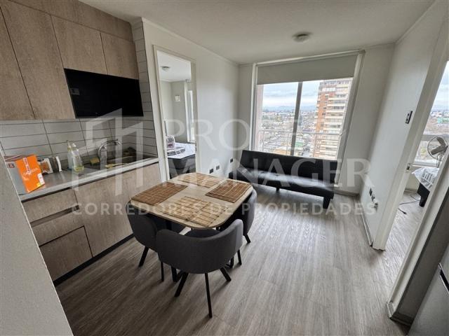 Depto Amoblado 2D–2B – Edificio Gamero 436, Chillán Centro + Estacionamiento