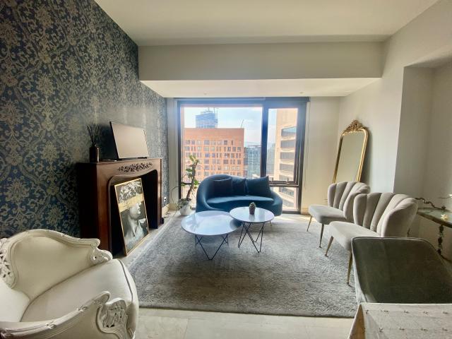 Depto amueblado en Miyana, piso alto con vista, Polanco