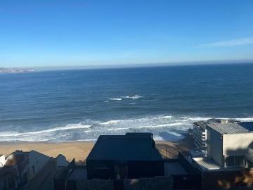 Depto arriendo 2 dorm 2 baños estac vista al mar reñaca viña