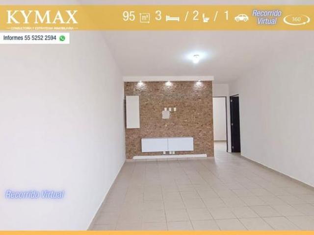 ¡depto. de 95 m²! 3 Rec + 2 Baños | Fracc. Residencial Venecia, Iztapalapa