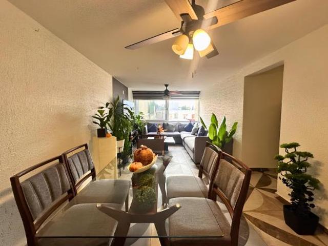 Depto. en venta, 3 recámaras y 2 baños, 104 m² | Av. Cafetales, Coapa