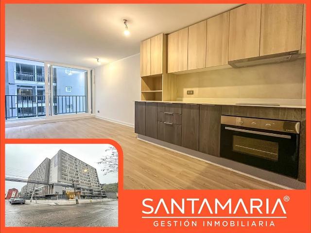 Depto. en arriendo de 1 dorm. en salas, concepción
