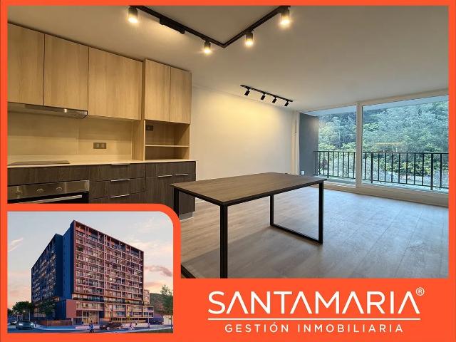 Depto. en arriendo de 1 dorm. en salas, concepción centro