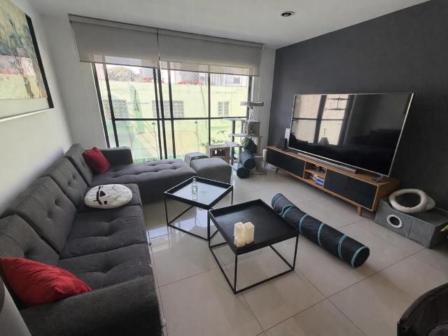 DEPTO EN RENTA $33,000 COL. NAPOLES. CON O SIN MUEBLES. ALC. BENITO JU?REZ