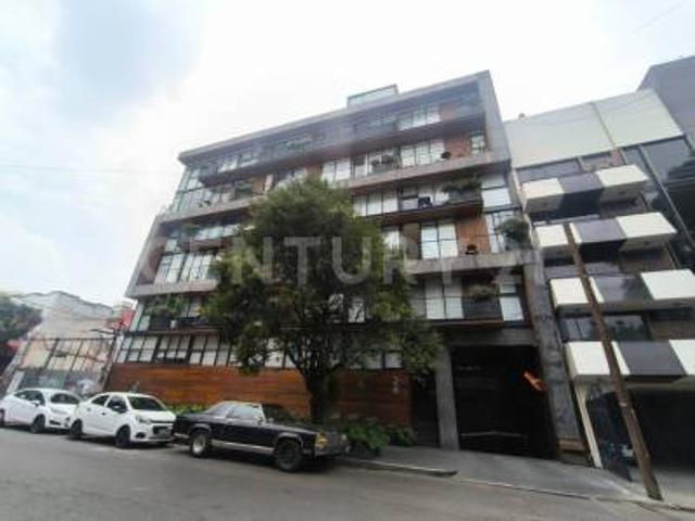Depto en Renta, Roma Norte, 1 hab, 1 bañ, 1 estc, Ideal para 1 persona o pareja