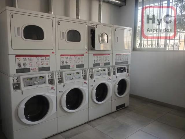 Depto. Nuevo 1D/1B con balcón en edificio full equipamiento | 1 dormitorios por 2000.00 en Santiago