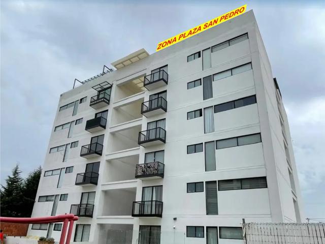 DEPTO NUEVO A SOLO UNA CALLE DE PLAZA SAN PEDRO, PUEBLA, FRACC ALAMEDA RESIDENCIAL, APLICAN CREDITOS
