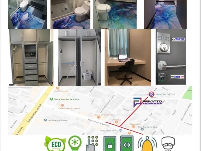 Depto para una persona equipado y amueblado, servicios, Col San Agustin