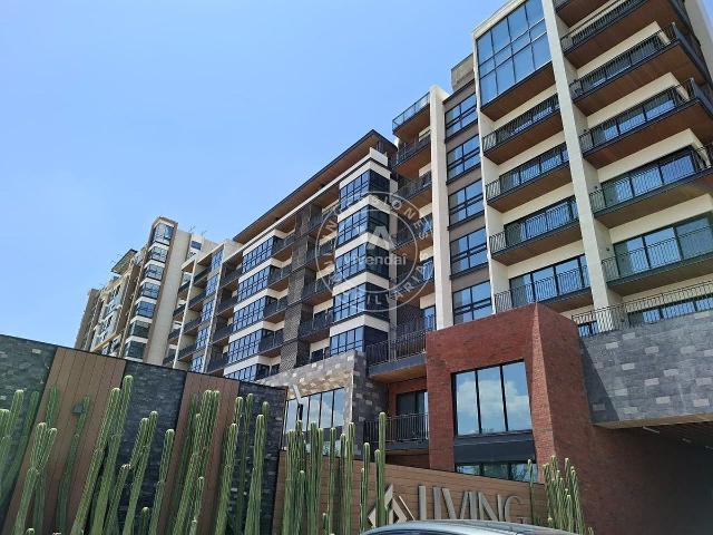 Depa amueblado de 2 habitaciones en Living