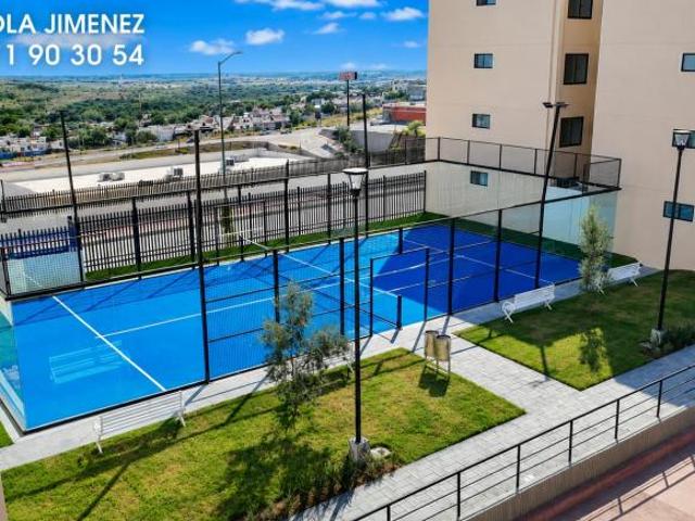 Depa en Privada Con Alberca y cancha Pádel