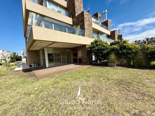 Departamento 3 ambientes con jard?n en alquiler, Nordelta, Los Casta?os. ? 153m?